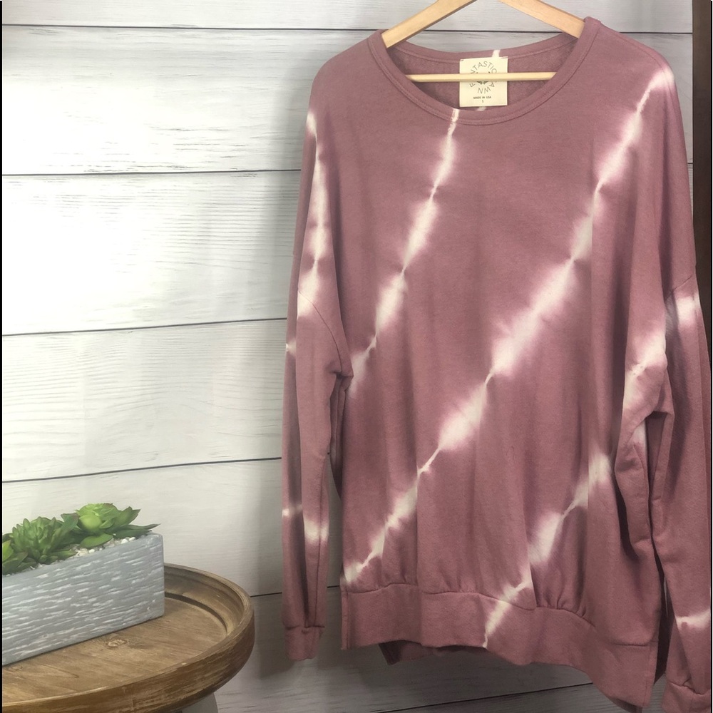 Mauve Tye-Dye Top